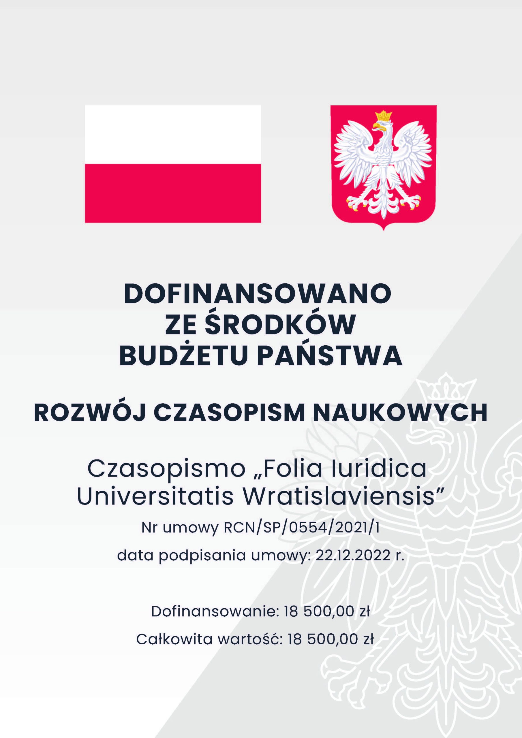 dofinansowanie FIUW ze środków budżetu państwa